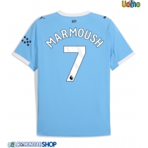 Maglie da calcio Manchester City Omar Marmoush #7 Prima Maglia 2025-26 Manica Corta